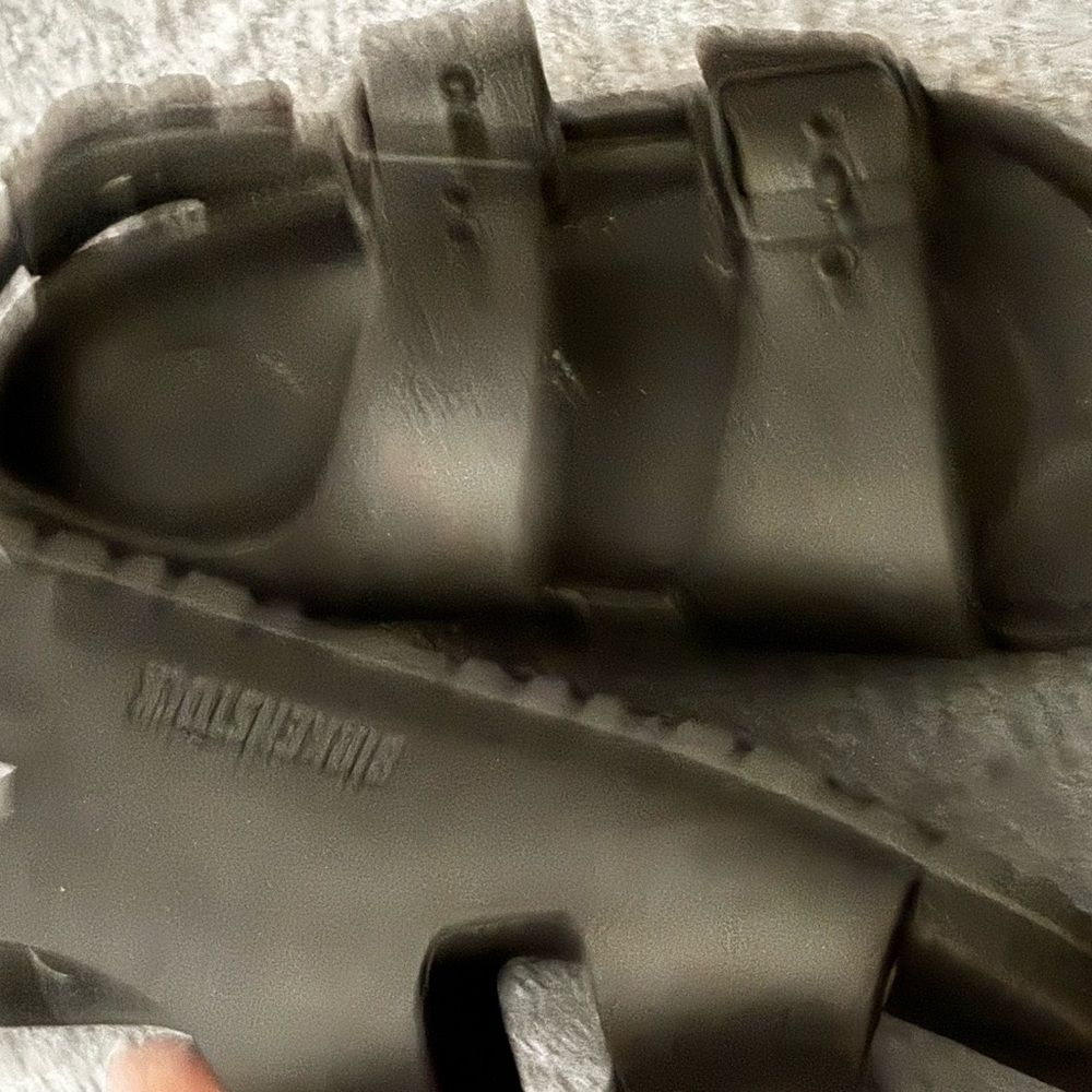 Birkenstock Kids Black Sandals - Picture 3 of 5